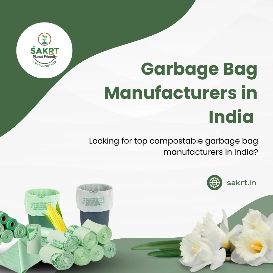 CPCB certified compostable garbage bag manufacturers in India