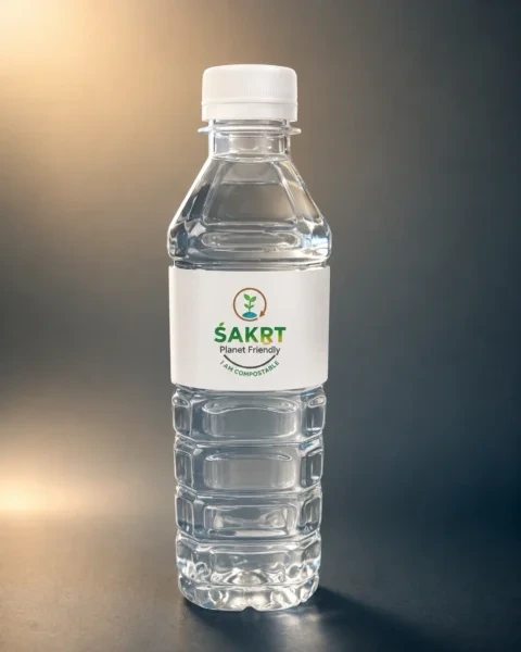 CPCB Certified Biodegradable Water Bottle - SAKRT